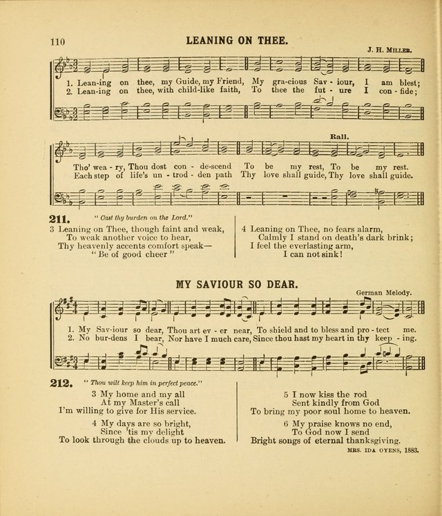 Our New Hymnal page 110