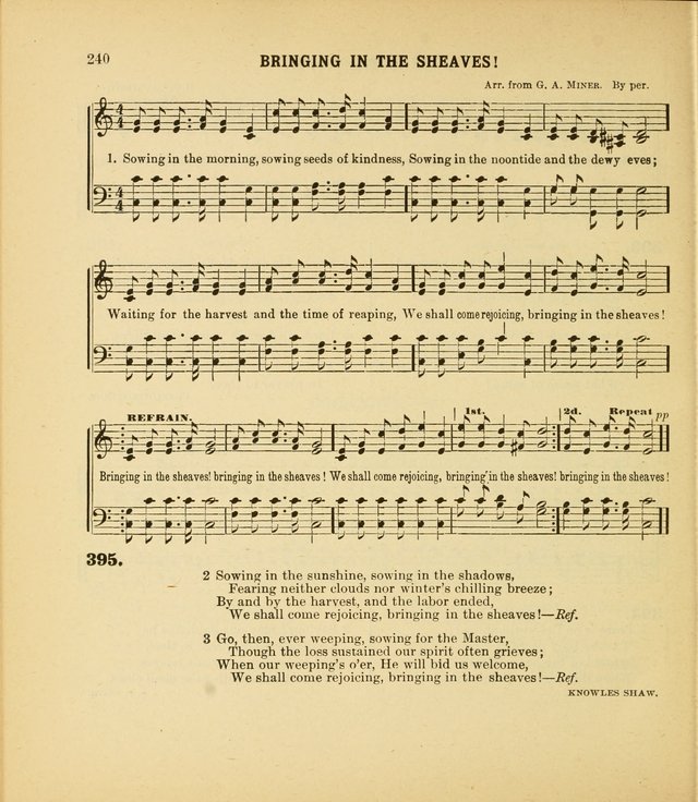 Our New Hymnal page 240