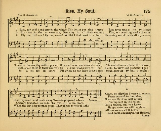 Our Song Book: a collection of songs selected and edited expressly for the Sunday School of the First Baptist Peddie Memorial Church, Newark, N. J. page 174