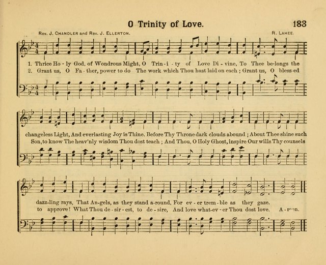 Our Song Book: a collection of songs selected and edited expressly for the Sunday School of the First Baptist Peddie Memorial Church, Newark, N. J. page 182