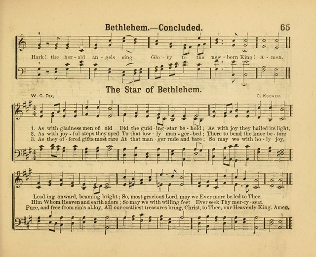 Our Song Book: a collection of songs selected and edited expressly for the Sunday School of the First Baptist Peddie Memorial Church, Newark, N. J. page 64