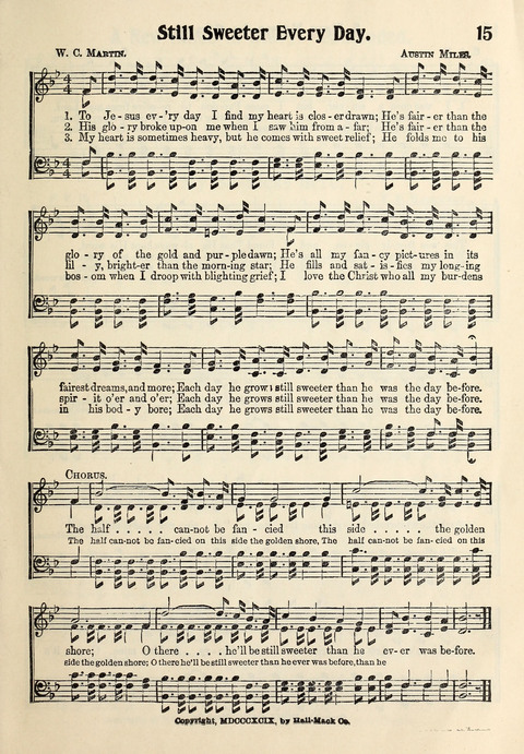 Old Songs of the Church page 15
