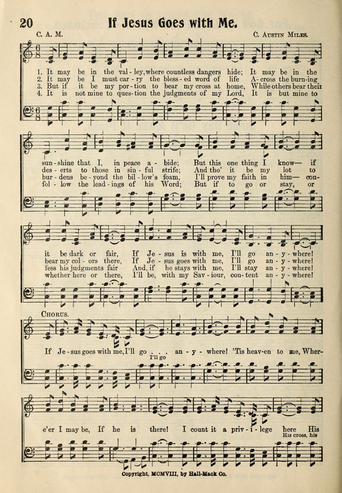 Old Songs of the Church page 20