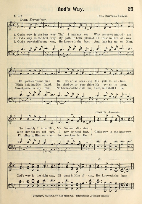 Old Songs of the Church page 25