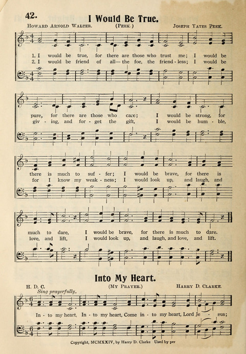 Old Songs of the Church page 42