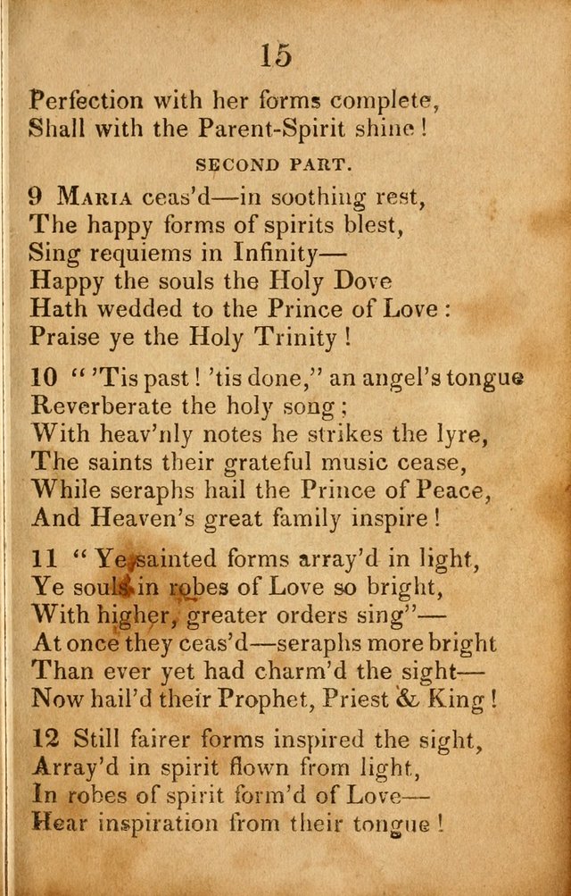 Original and Select Hymns, and Sacred Pindoric Odes., few of which have ever been published (1st. ed.) page 15