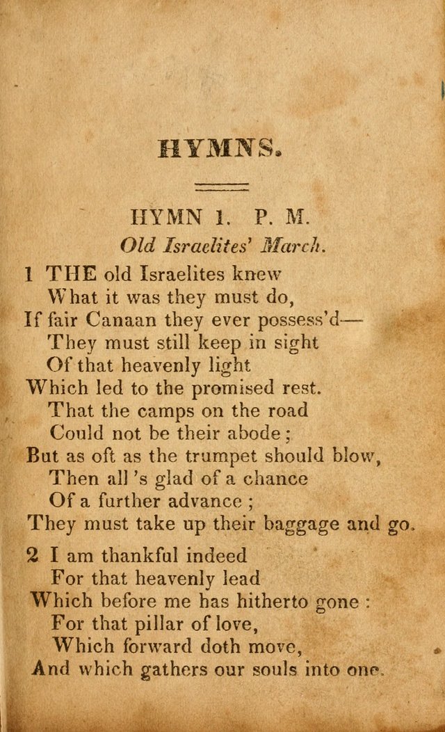 Original and Select Hymns, and Sacred Pindoric Odes., few of which have ever been published (1st. ed.) page 3