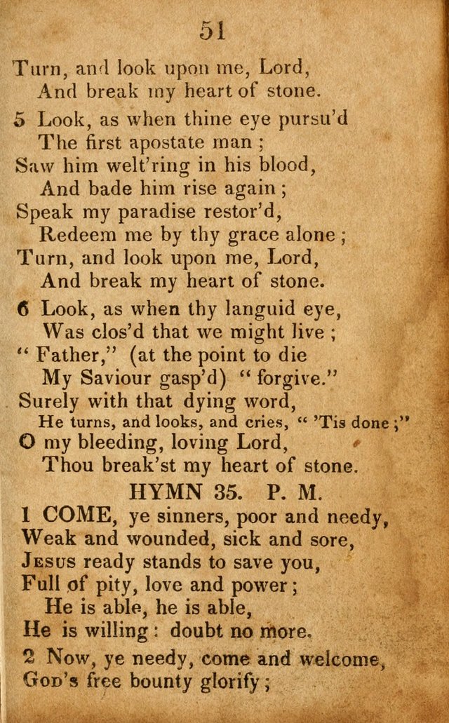 Original and Select Hymns, and Sacred Pindoric Odes., few of which have ever been published (1st. ed.) page 51