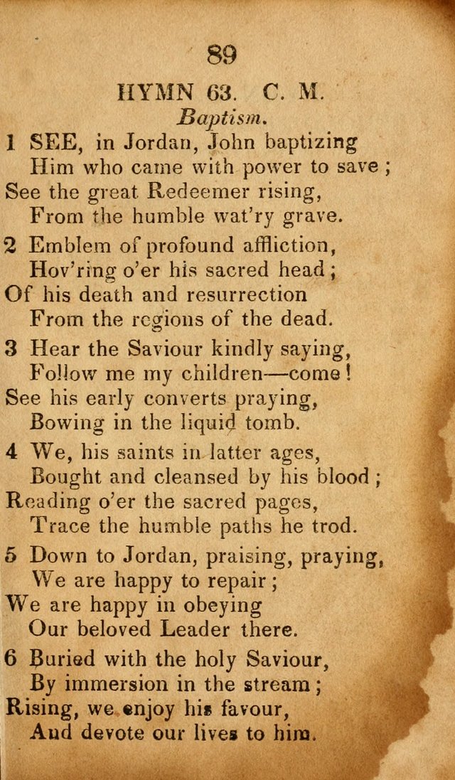 Original and Select Hymns, and Sacred Pindoric Odes., few of which have ever been published (1st. ed.) page 91