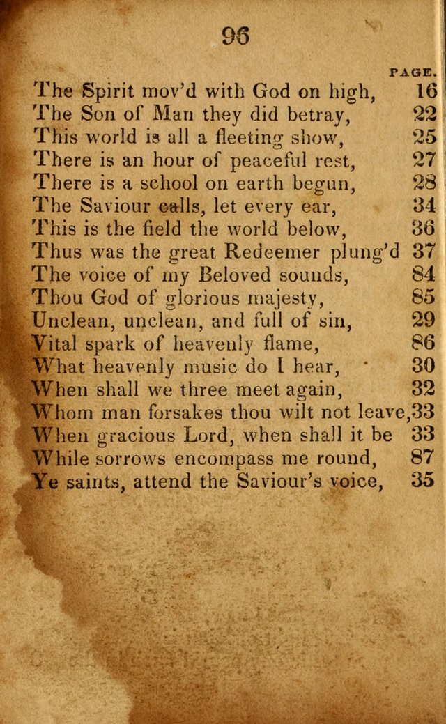 Original and Select Hymns, and Sacred Pindoric Odes., few of which have ever been published (1st. ed.) page 98