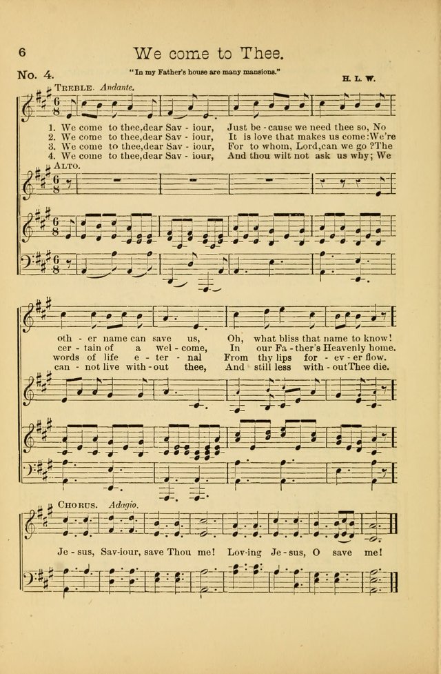 Our Sunday School: for the Sunday school and social meetings page 6