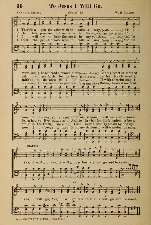 The Old Story in Song page 36