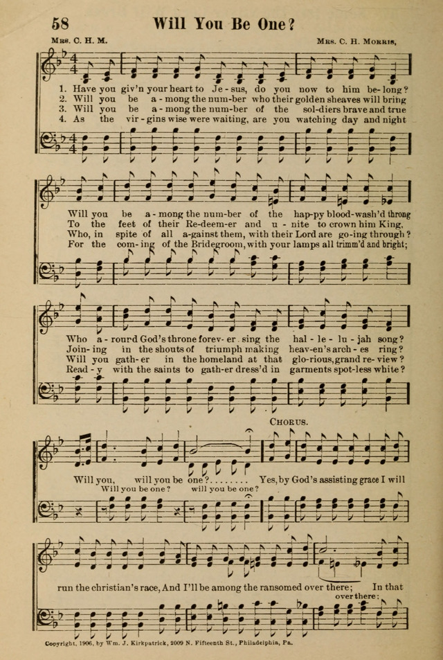 The Old Story in Song page 58