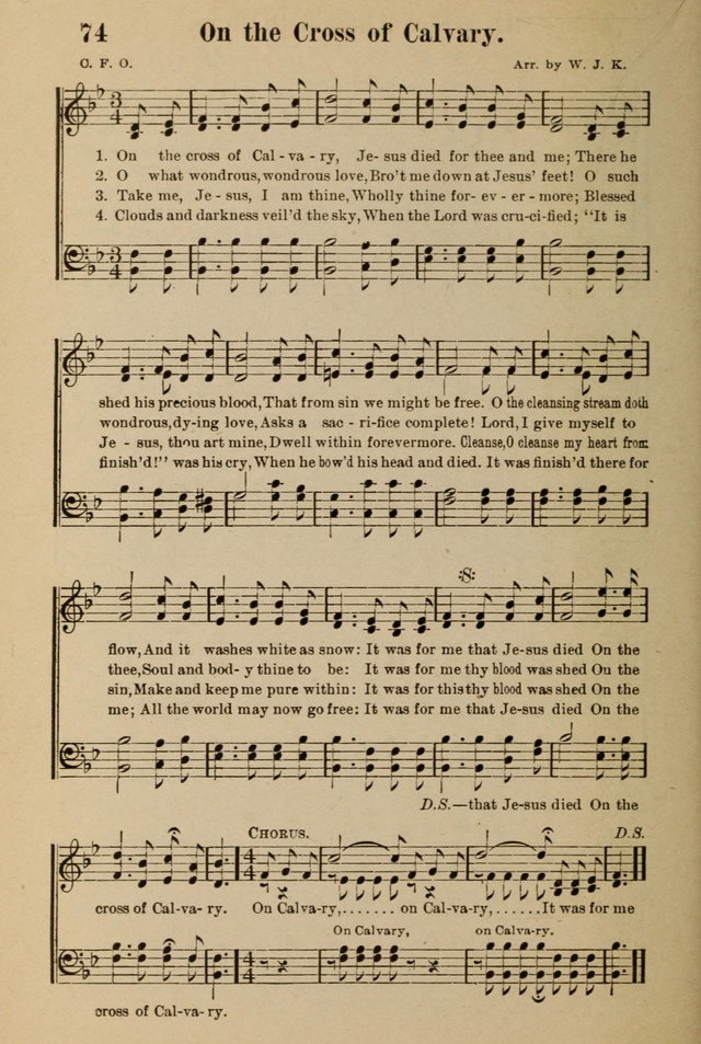 The Old Story in Song page 74
