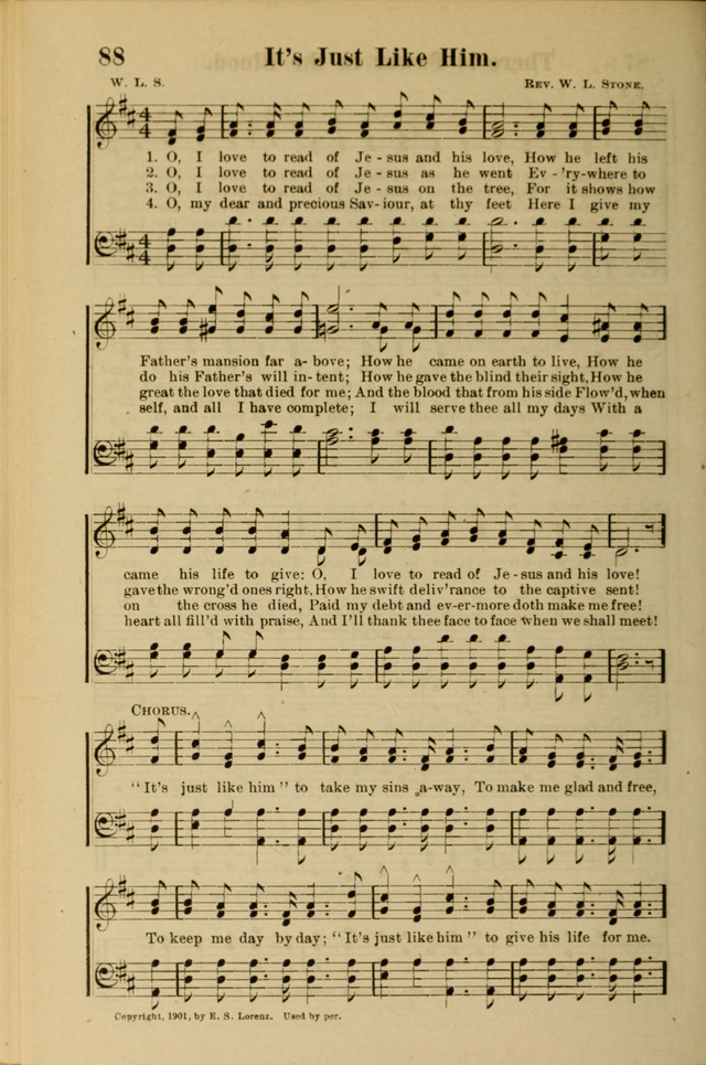 The Old Story in Song Number Two page 88