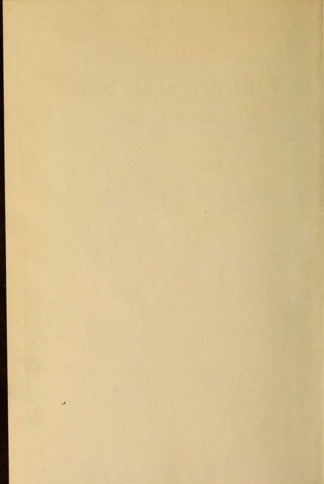 The Old Story in Song Number Two page iii