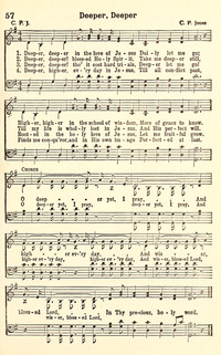 Deeper Deeper In The Love Of Jesus Hymnary Org