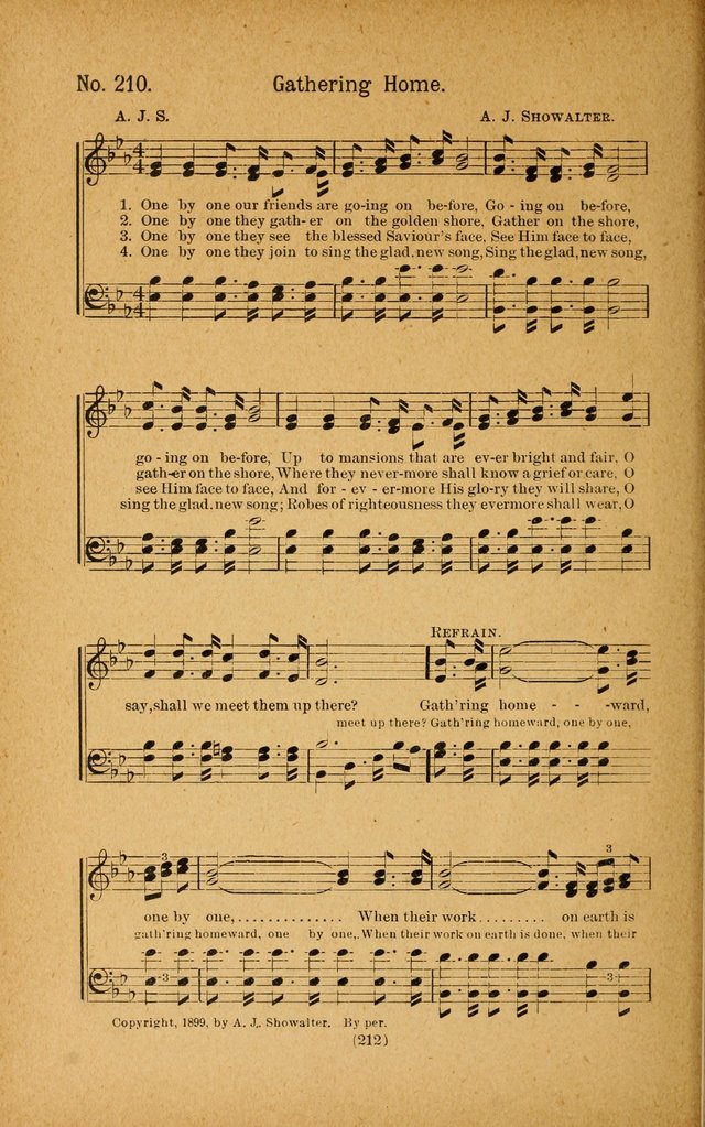 Onward and Upward No. 2: a collection of gospel songs and hymns for Sunday-schools, Endeavor societies, Epworth leagues, devotional meetings, chapel exercises, revivals, etc. page 102