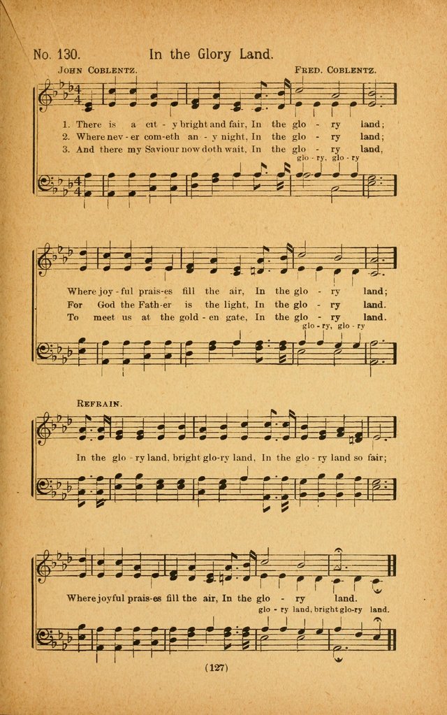 Onward and Upward No. 2: a collection of gospel songs and hymns for Sunday-schools, Endeavor societies, Epworth leagues, devotional meetings, chapel exercises, revivals, etc. page 17
