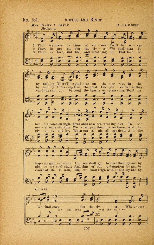 Onward and Upward No. 2: a collection of gospel songs and hymns for Sunday-schools, Endeavor societies, Epworth leagues, devotional meetings, chapel exercises, revivals, etc. page 40