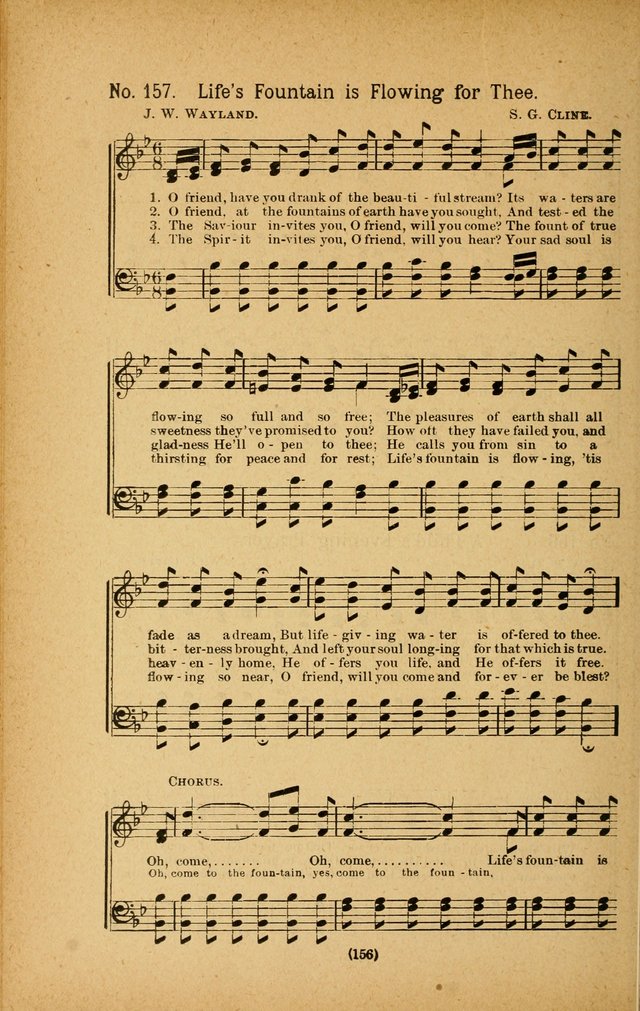 Onward and Upward No. 2: a collection of gospel songs and hymns for Sunday-schools, Endeavor societies, Epworth leagues, devotional meetings, chapel exercises, revivals, etc. page 46
