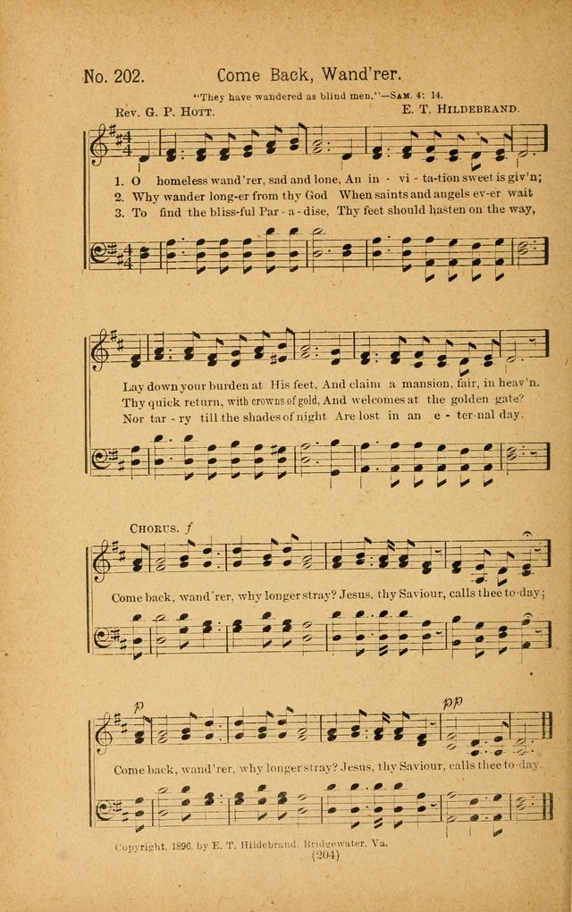 Onward and Upward No. 2: a collection of gospel songs and hymns for Sunday-schools, Endeavor societies, Epworth leagues, devotional meetings, chapel exercises, revivals, etc. page 94