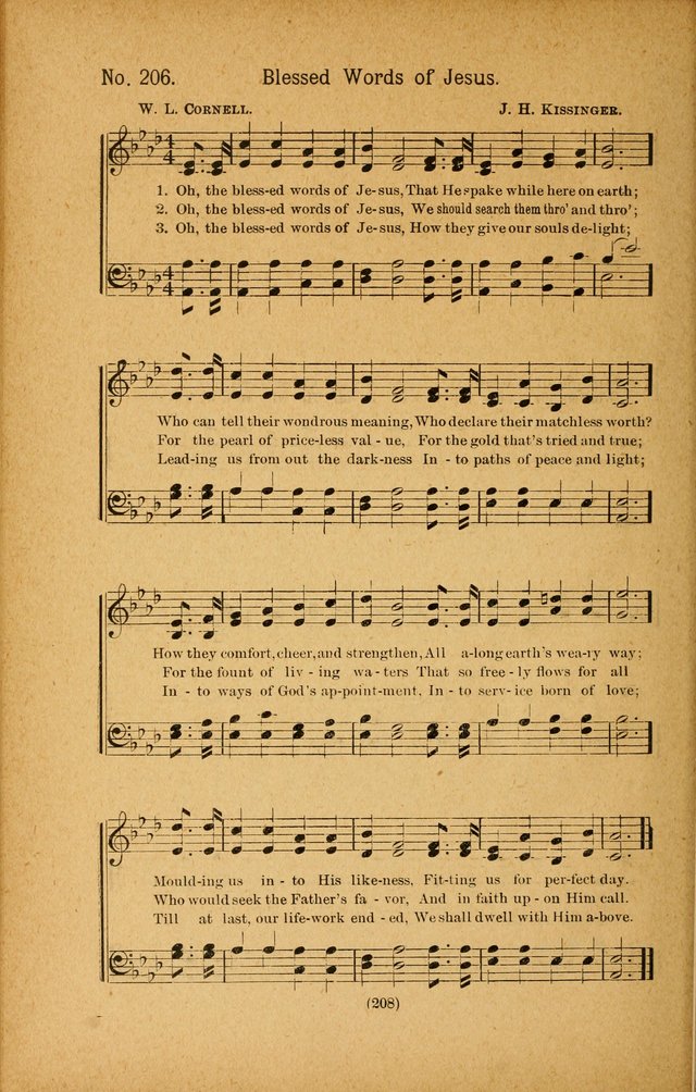 Onward and Upward No. 2: a collection of gospel songs and hymns for Sunday-schools, Endeavor societies, Epworth leagues, devotional meetings, chapel exercises, revivals, etc. page 98