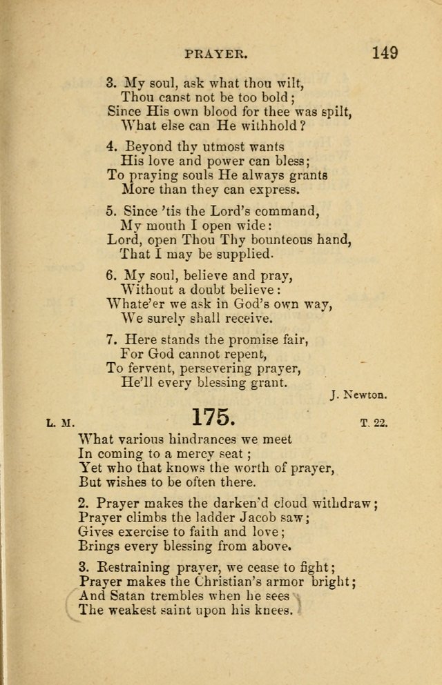Offices of Worship and Hymns: principally for use in schools. with an appendix of tunes (2nd and rev. ed.) page 149