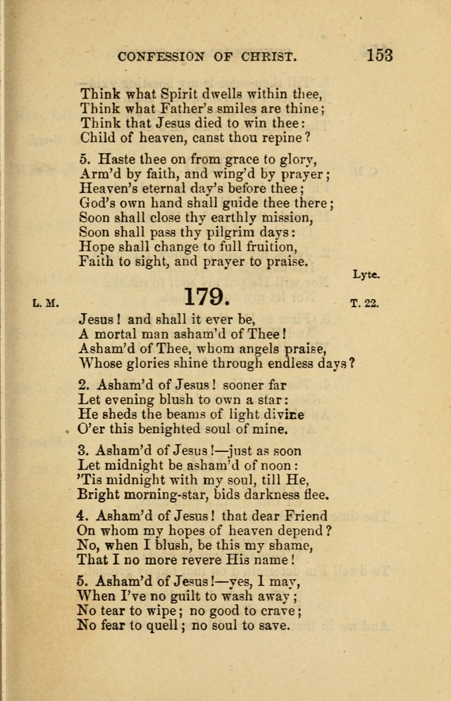 Offices of Worship and Hymns: principally for use in schools. with an appendix of tunes (2nd and rev. ed.) page 153