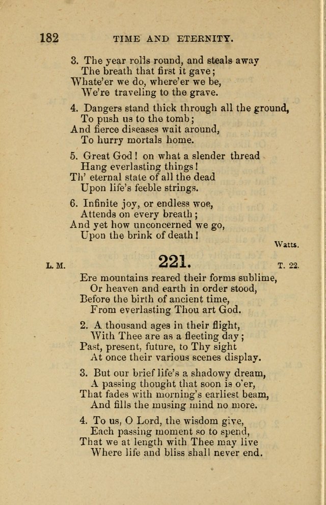 Offices of Worship and Hymns: principally for use in schools. with an appendix of tunes (2nd and rev. ed.) page 182