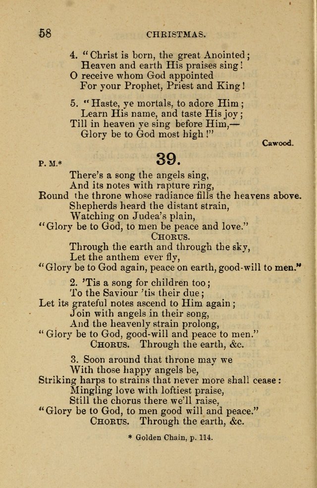 Offices of Worship and Hymns: principally for use in schools. with an appendix of tunes (2nd and rev. ed.) page 58