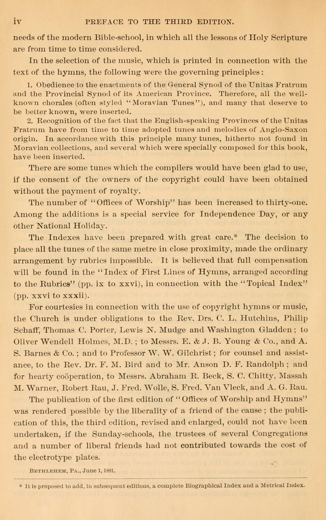 Offices of Worship and Hymns: with tunes, 3rd ed., revised and enlarged page 11