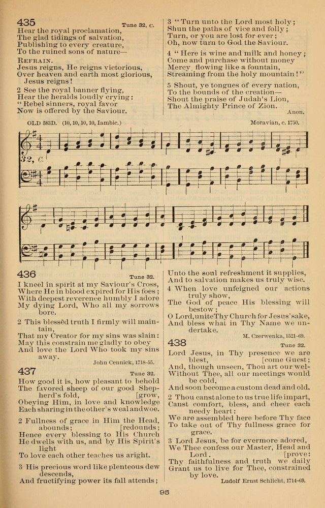 Offices of Worship and Hymns: with tunes, 3rd ed., revised and enlarged page 166