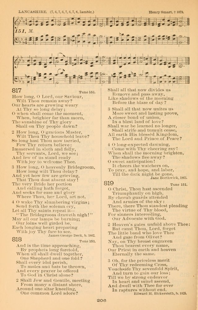 Offices of Worship and Hymns: with tunes, 3rd ed., revised and enlarged page 279