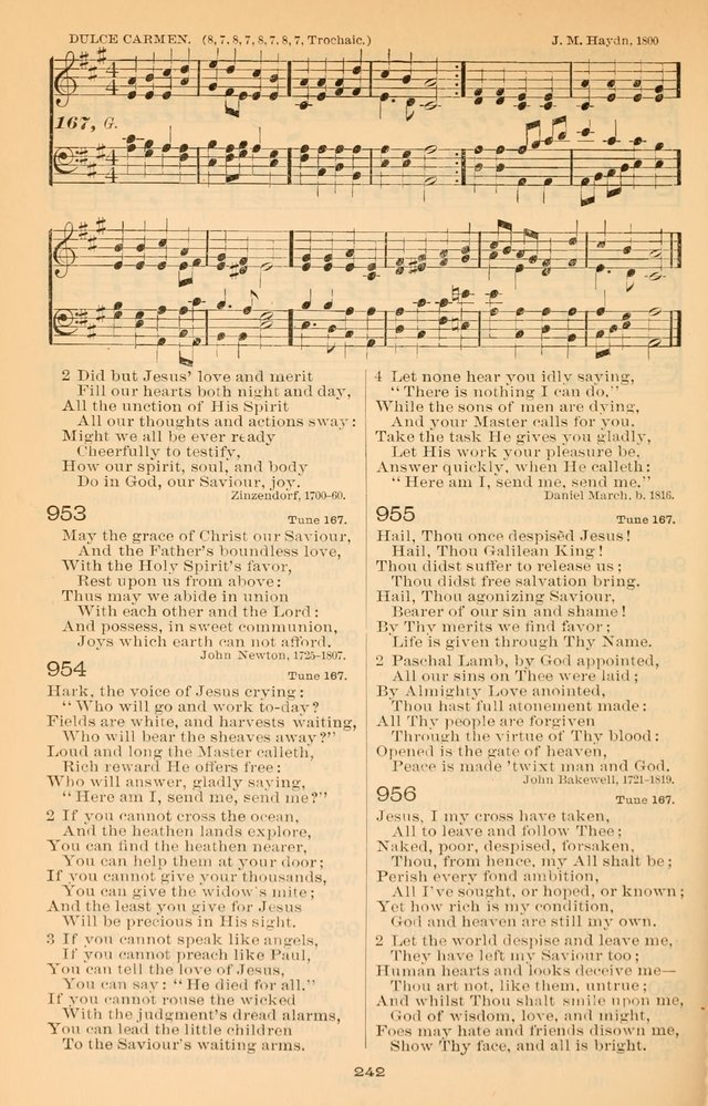 Offices of Worship and Hymns: with tunes, 3rd ed., revised and enlarged page 315