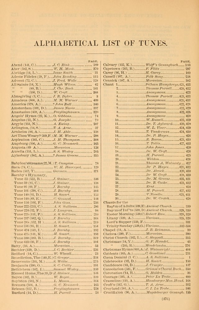 Offices of Worship and Hymns: with tunes, 3rd ed., revised and enlarged page 549