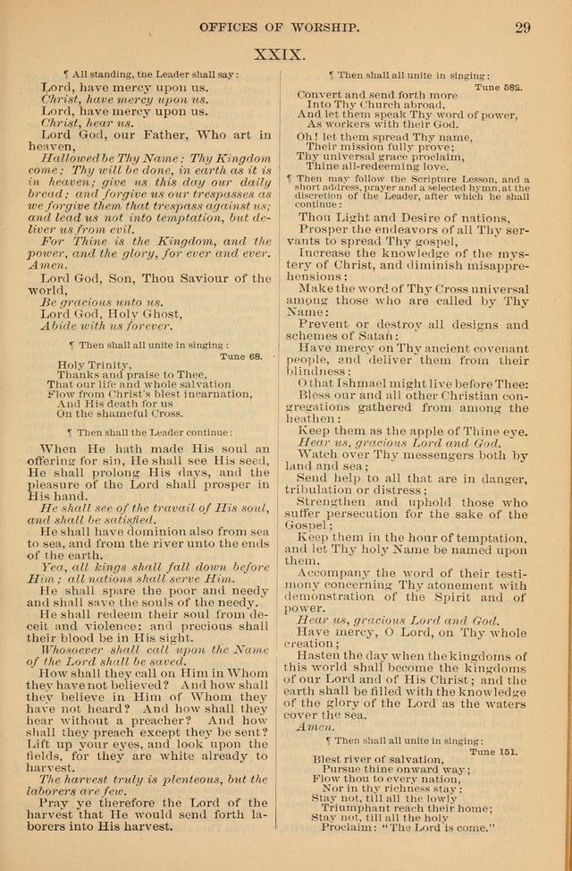 Offices of Worship and Hymns: with tunes, 3rd ed., revised and enlarged page 68