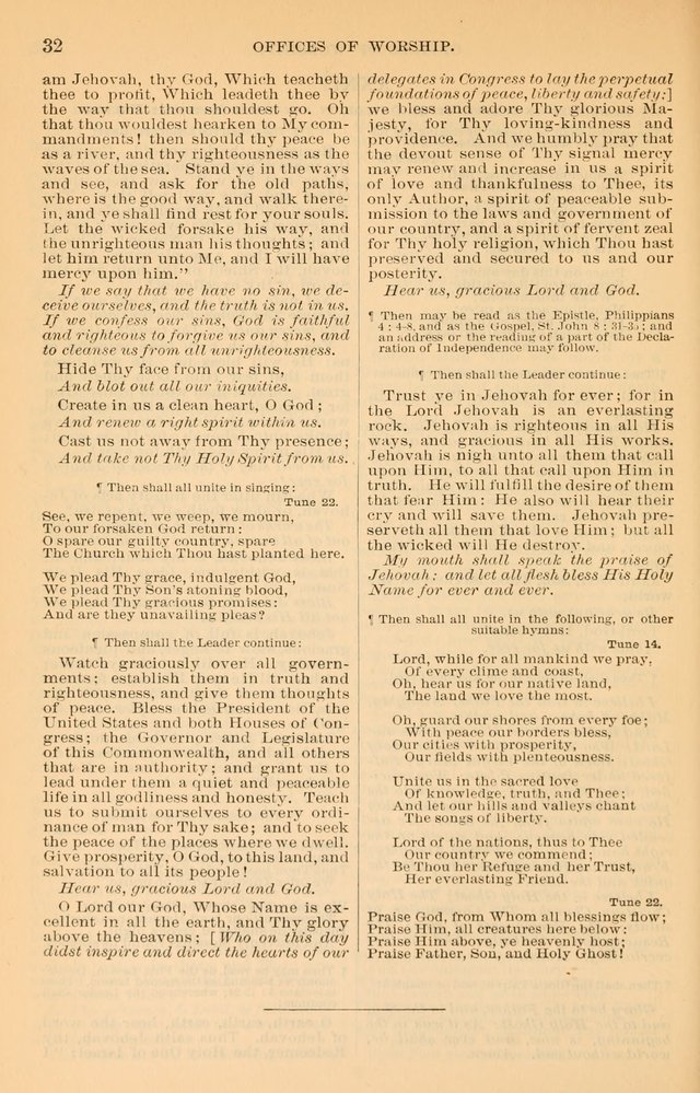 Offices of Worship and Hymns: with tunes, 3rd ed., revised and enlarged page 71