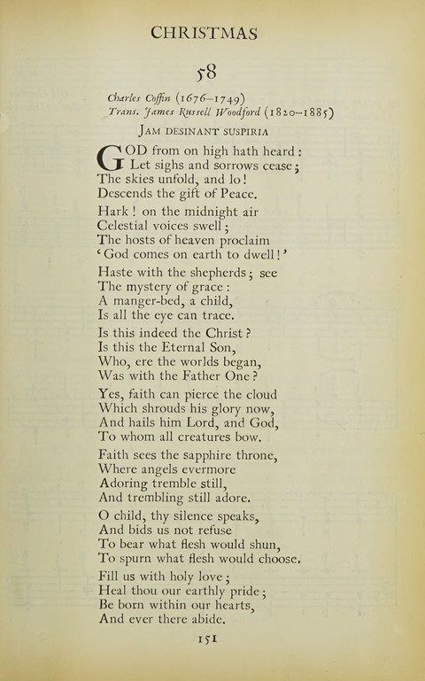 The Oxford Hymn Book page 150