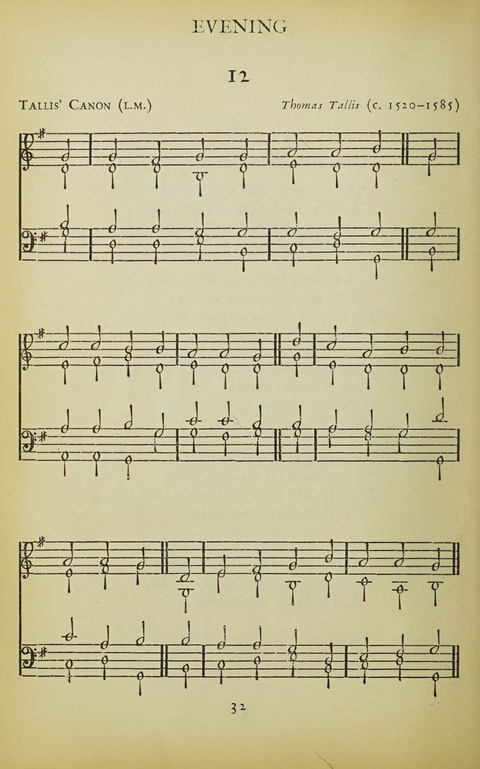 The Oxford Hymn Book page 31