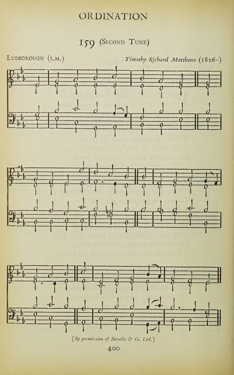 The Oxford Hymn Book page 399