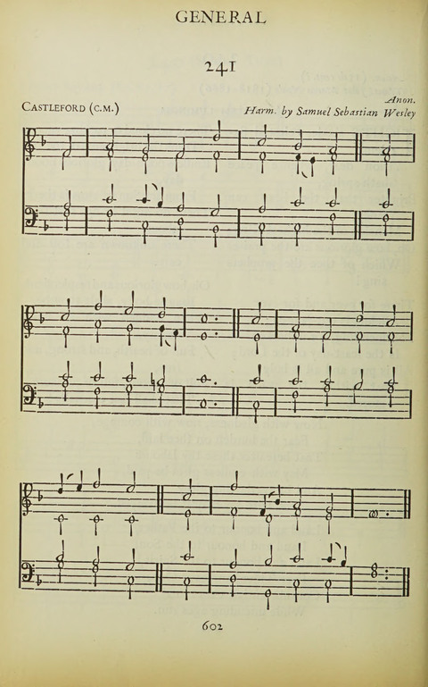 The Oxford Hymn Book page 601