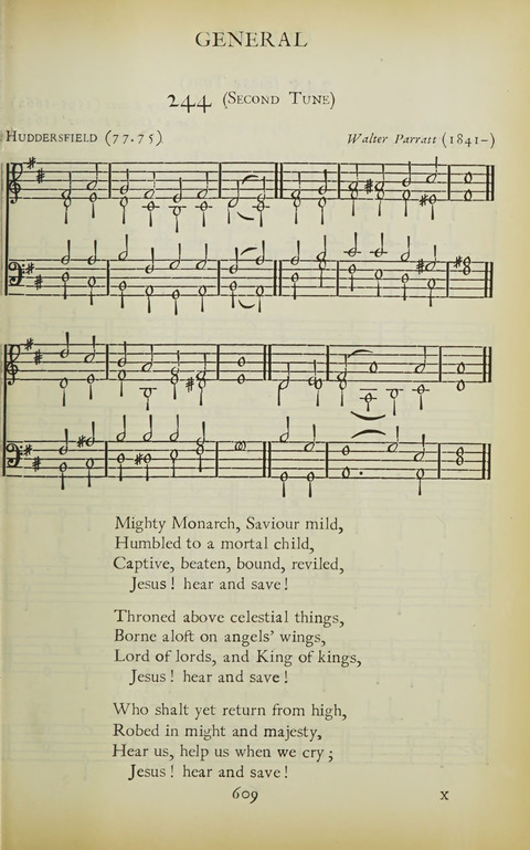 The Oxford Hymn Book page 608