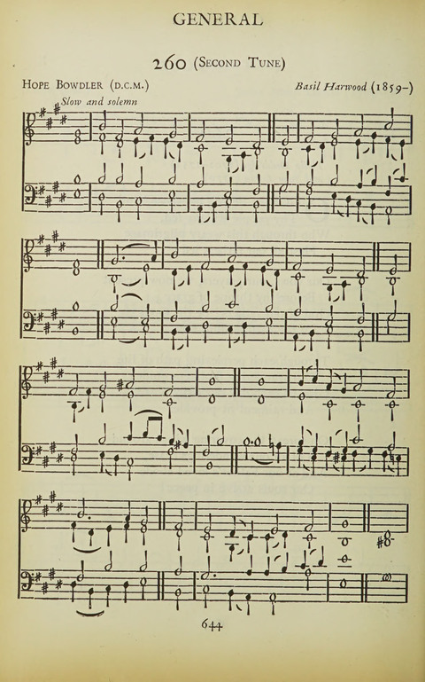 The Oxford Hymn Book page 643