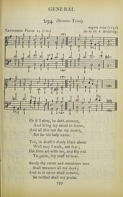 The Oxford Hymn Book page 738