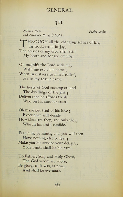 The Oxford Hymn Book page 786