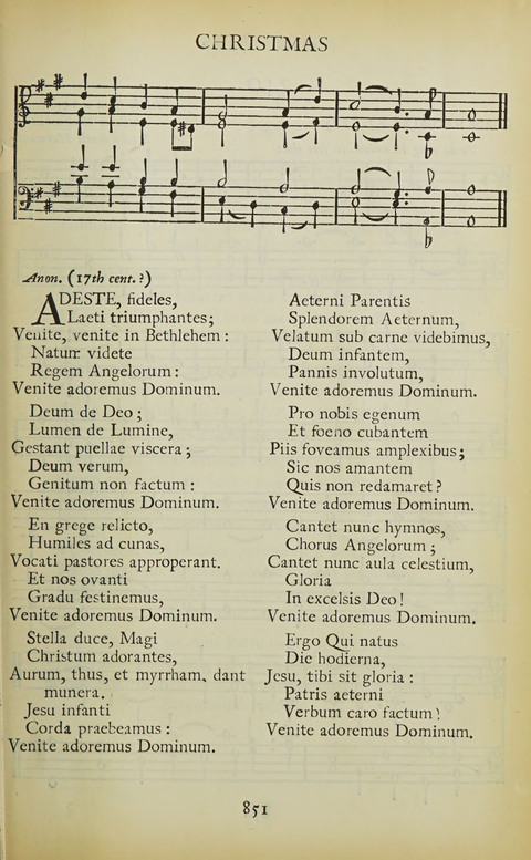 The Oxford Hymn Book page 850