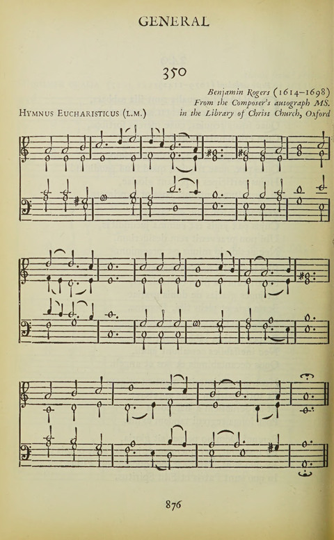 The Oxford Hymn Book page 875