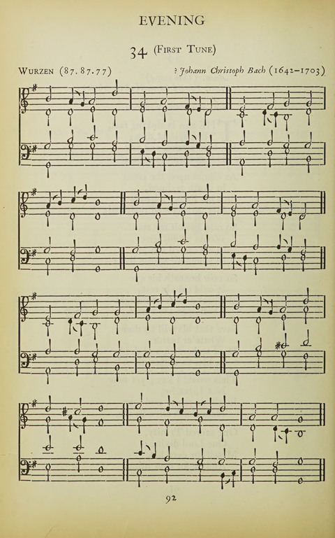 The Oxford Hymn Book page 91