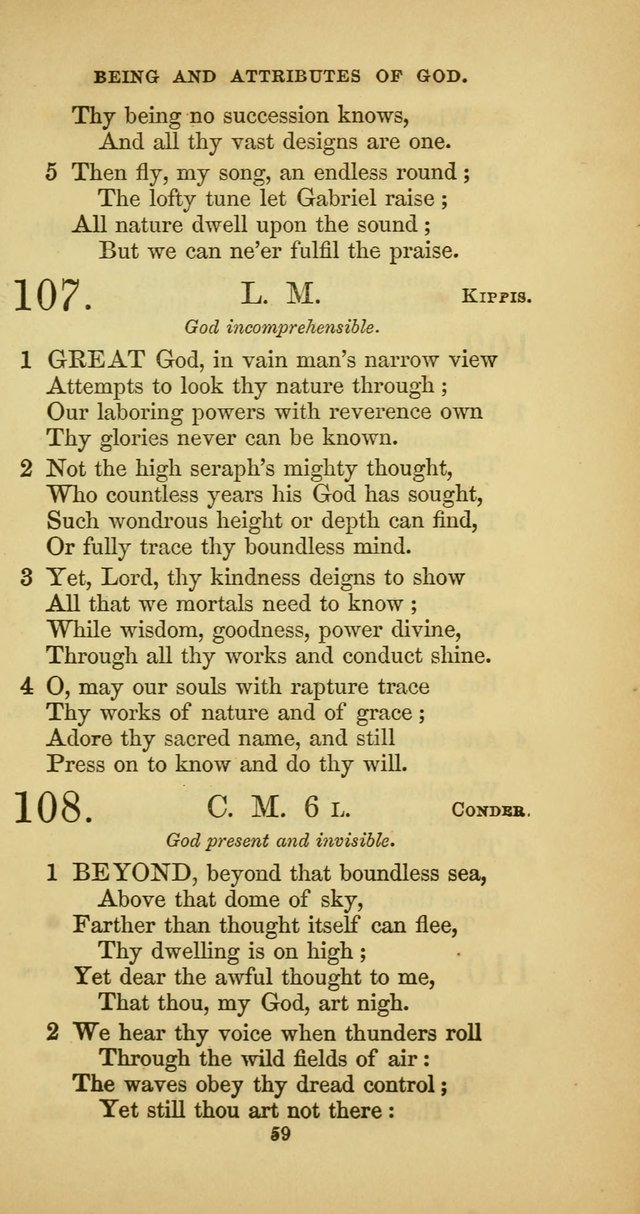 The Psalmody: a collection of hymns for public and social worship page 126